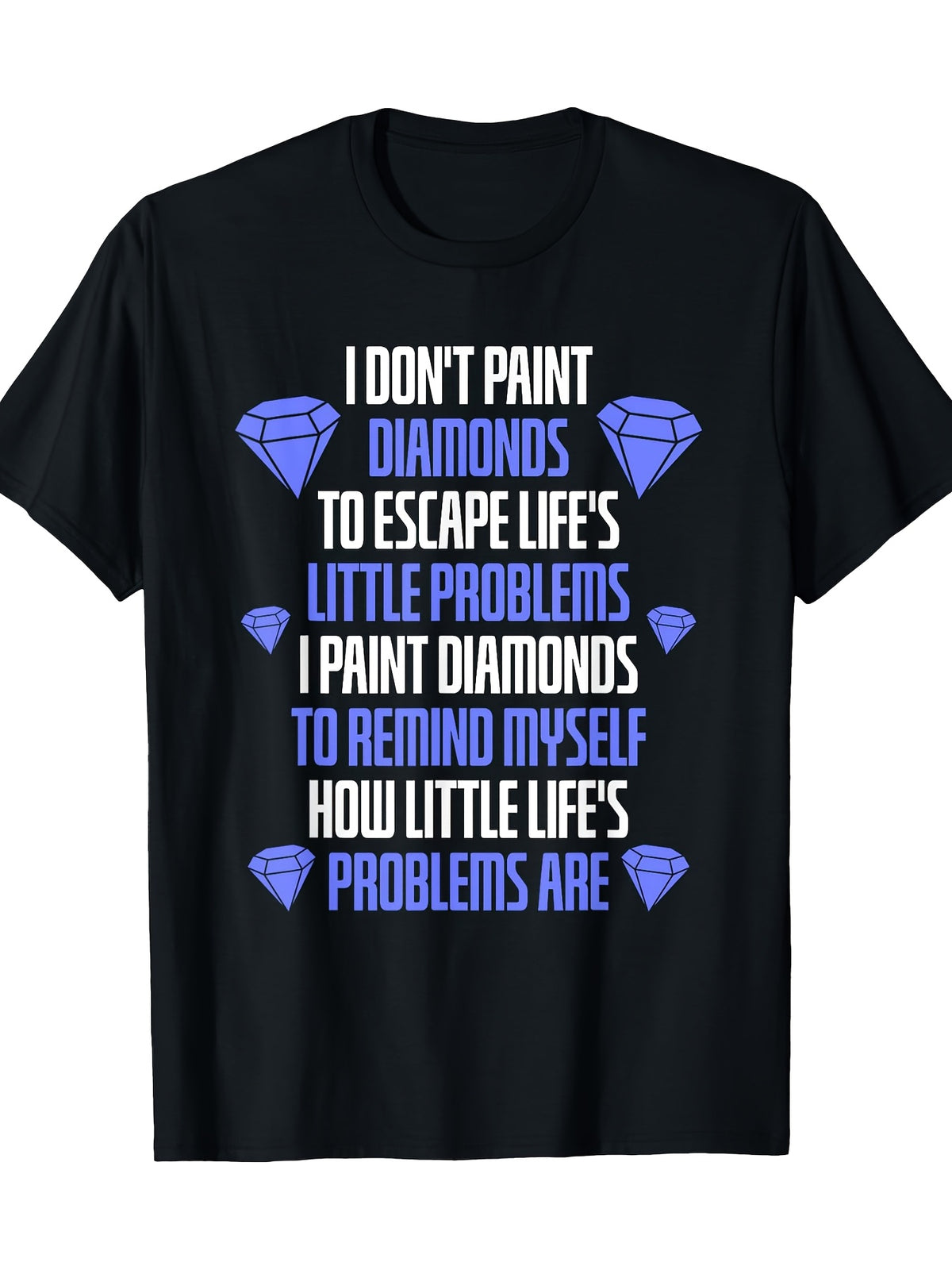 Diamond Painting Lover Tools Pen Diamond Artist Painter T-Shirt100% Cotton 220gT-shirt