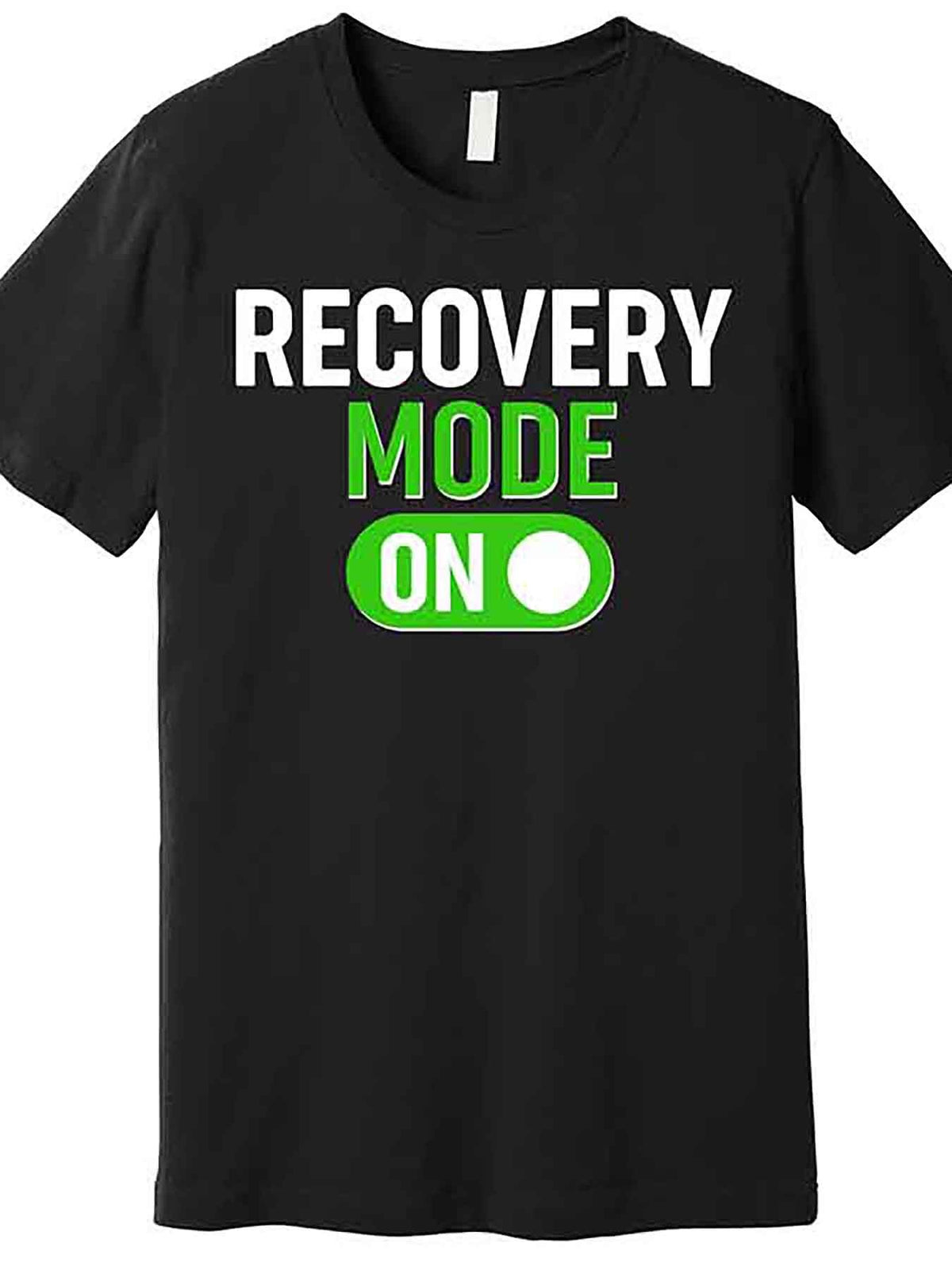 Funny Recovery Mode On Premium T-Shirt 226735 funny Men'S Short Sleeve Graphic T-shirt Collection black AA