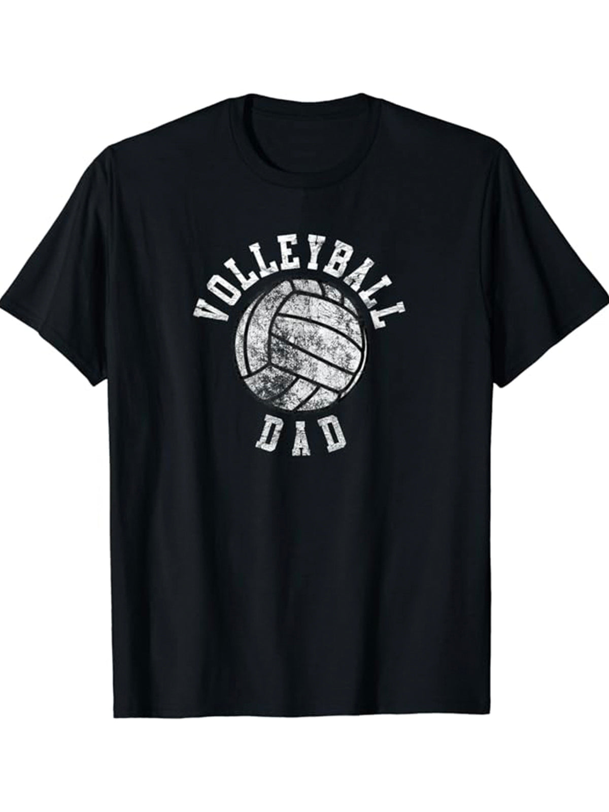 Men's Print Cotton Short-sleeve Pullover T-shirt