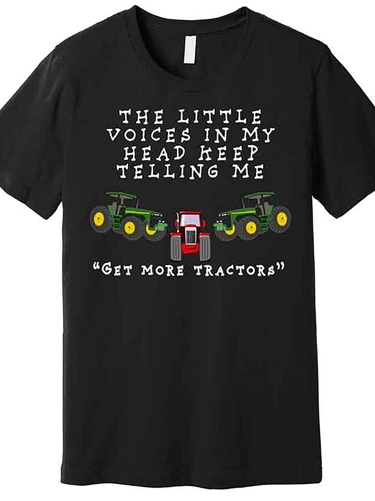 Need More Tractors Funny Farming Premium T-Shirt 229652 funny Men'S Short Sleeve Graphic T-shirt Collection black AA