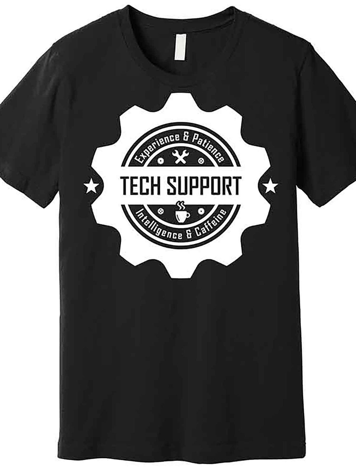 Funny Tech Support Premium T-Shirt 228762 funny Men'S Short Sleeve Graphic T-shirt Collection black AA