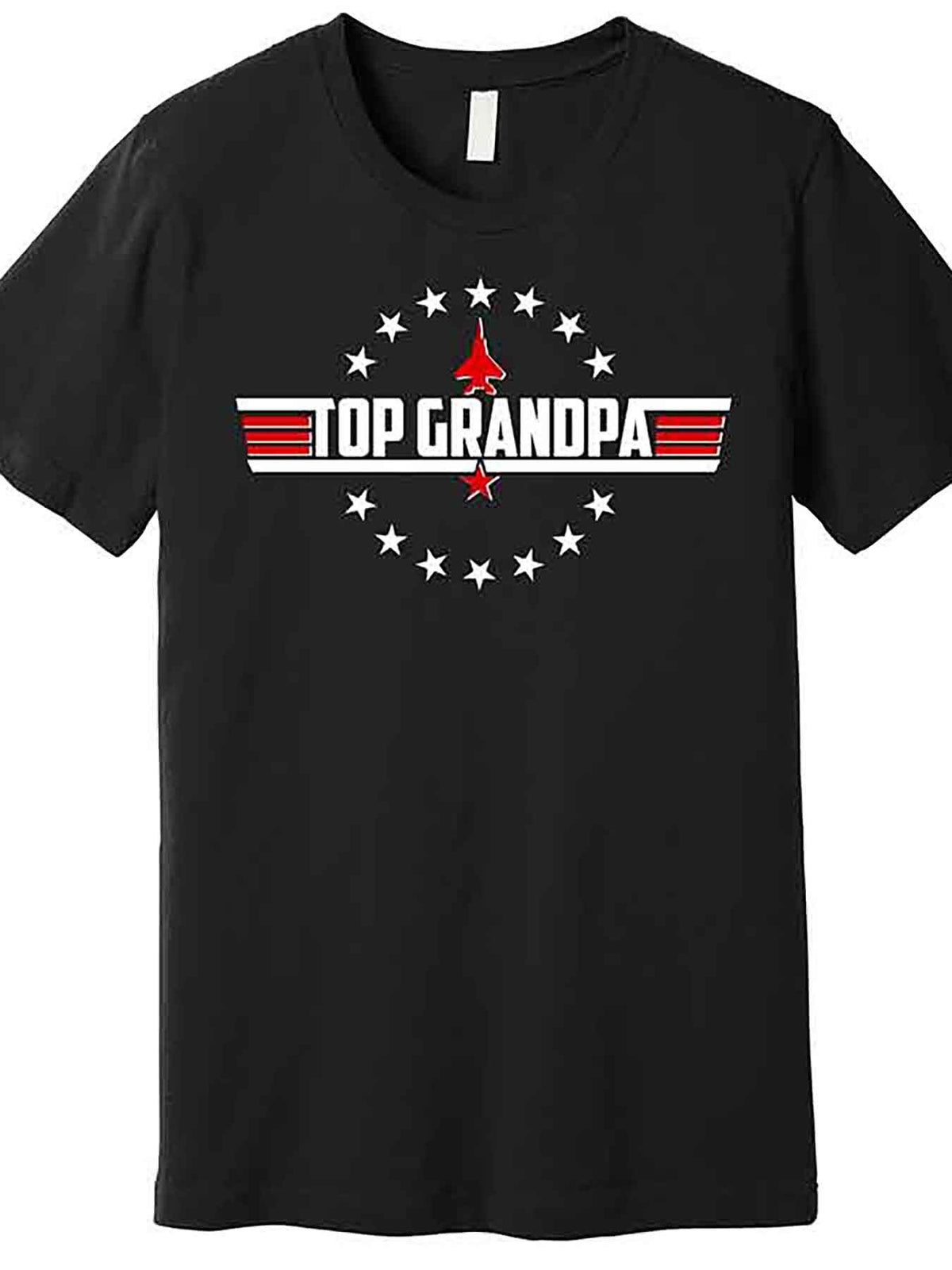 Happy Fathers Day Top Grandpa Premium T-Shirt 227676 funny Men'S Short Sleeve Graphic T-shirt Collection black AA
