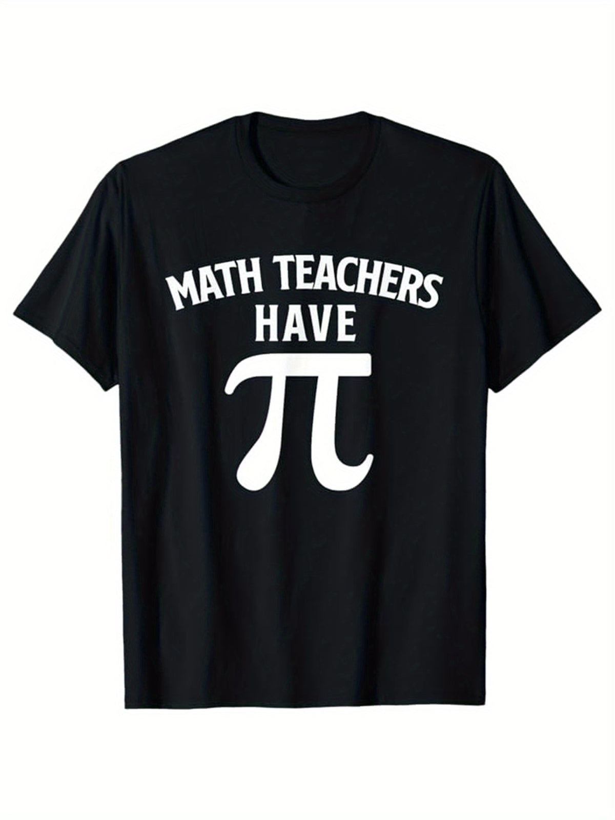 Math Print Men's Cotton Funny T-shirt, Graphic Tee Men's Outdoor Clothes, Men's Halloween Clothing, Casual Short Sleeve Crew Neck T-shirt, Tops For Men, Gift For Teacher
