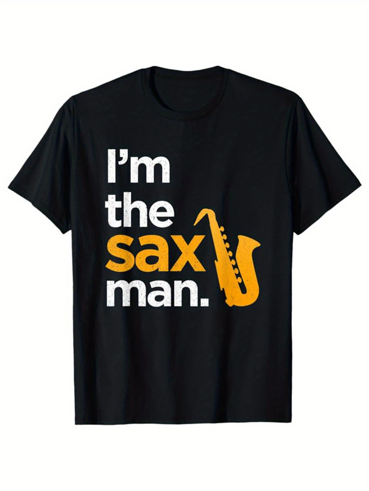 Men's 100% Cotton Instrument Graphic Print T-shirt, Short Sleeve Crew Neck Tee, Men's Clothing For Summer Outdoor