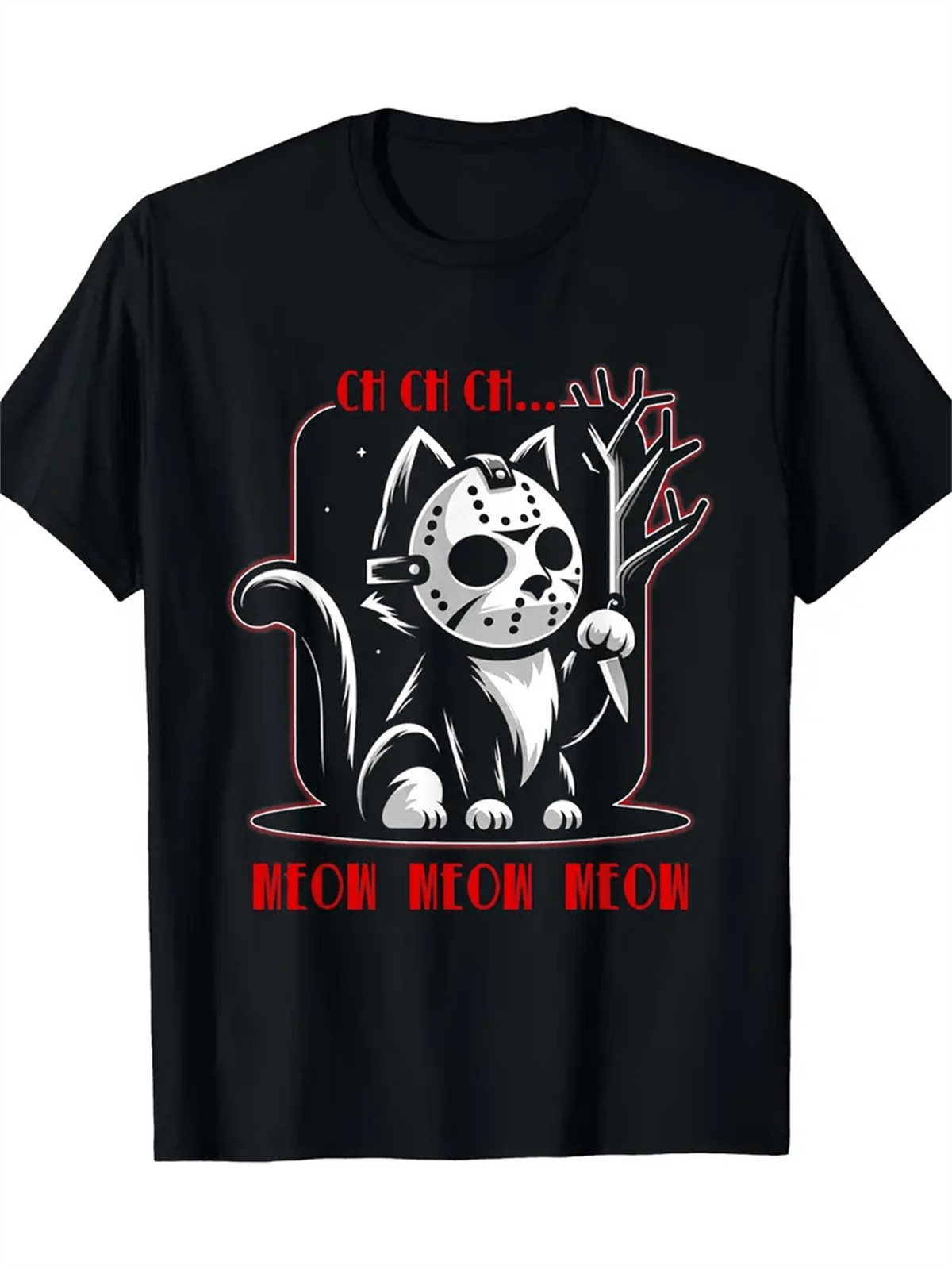 Graphic Print Tees For Men, Casual Short Sleeve Plus Size T-shirt For Summer