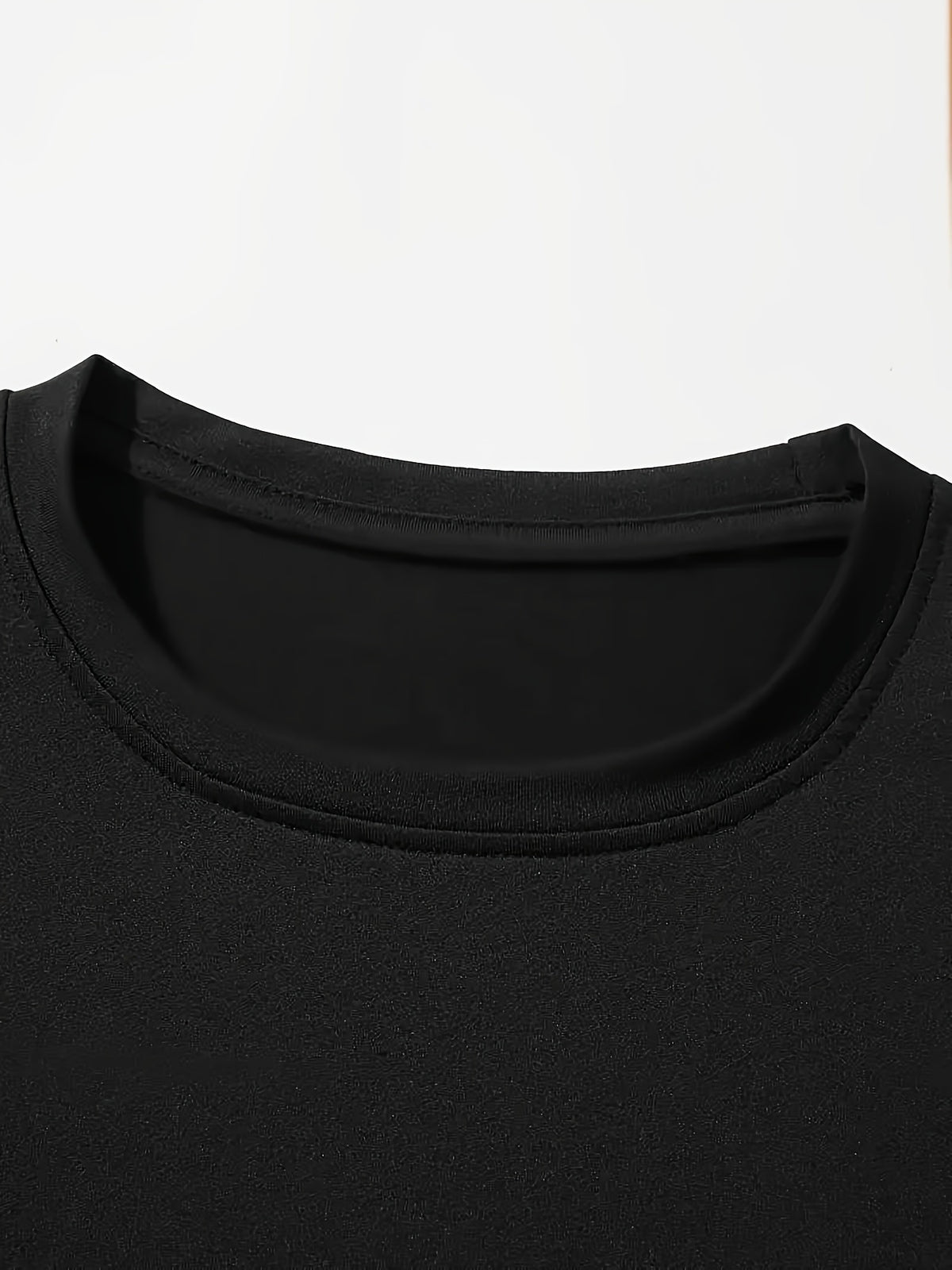 Plus Size Soft Crew Neck Graphic Print Tees - Comfort Fit, Slight Stretch Knitted Fabric, Casual Summer T-Shirts for Adults