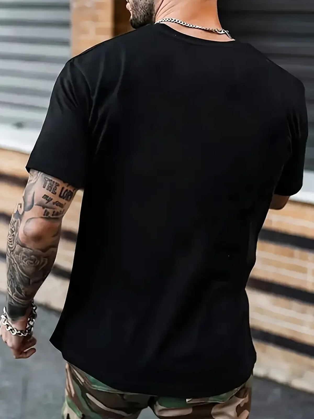 [Cotton Crew Neck Tee] Comfortable Cotton Crew Neck T-shirt - Breathable Fabric, Stylish Regular Version for Summer Casual Wear