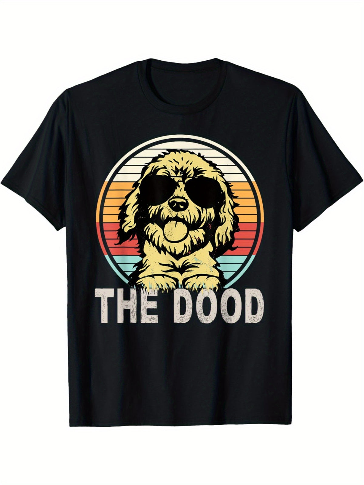 EWH Dogs 365 Vintage Retro Dog The Dood Goldendoodle T-Shirt