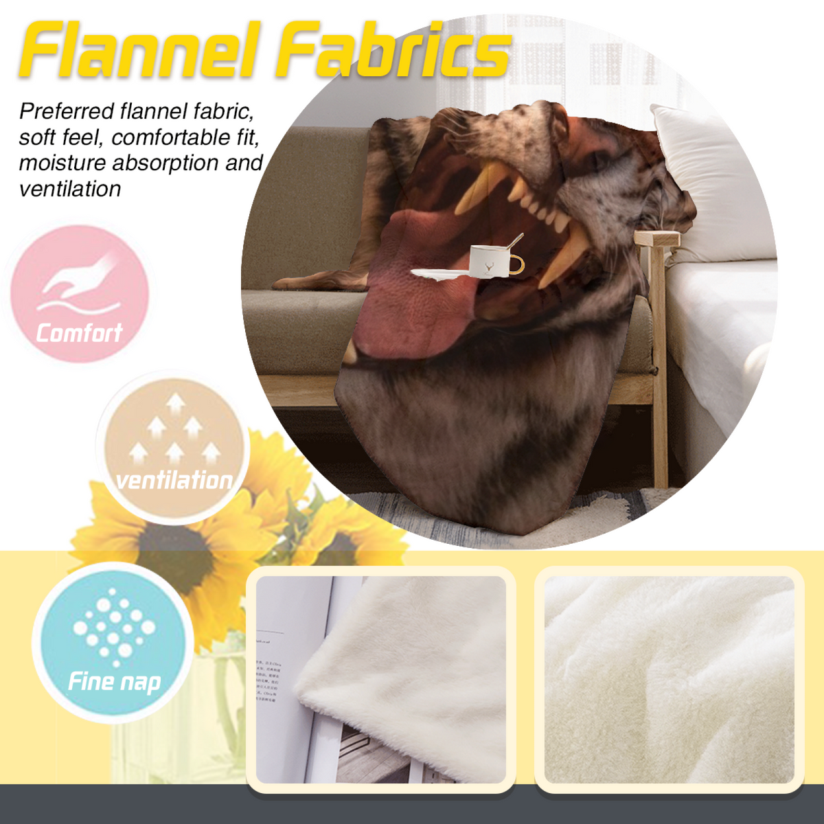Pebble Haven Earthy Multicolor Contemporary Soft Flannel Blanket