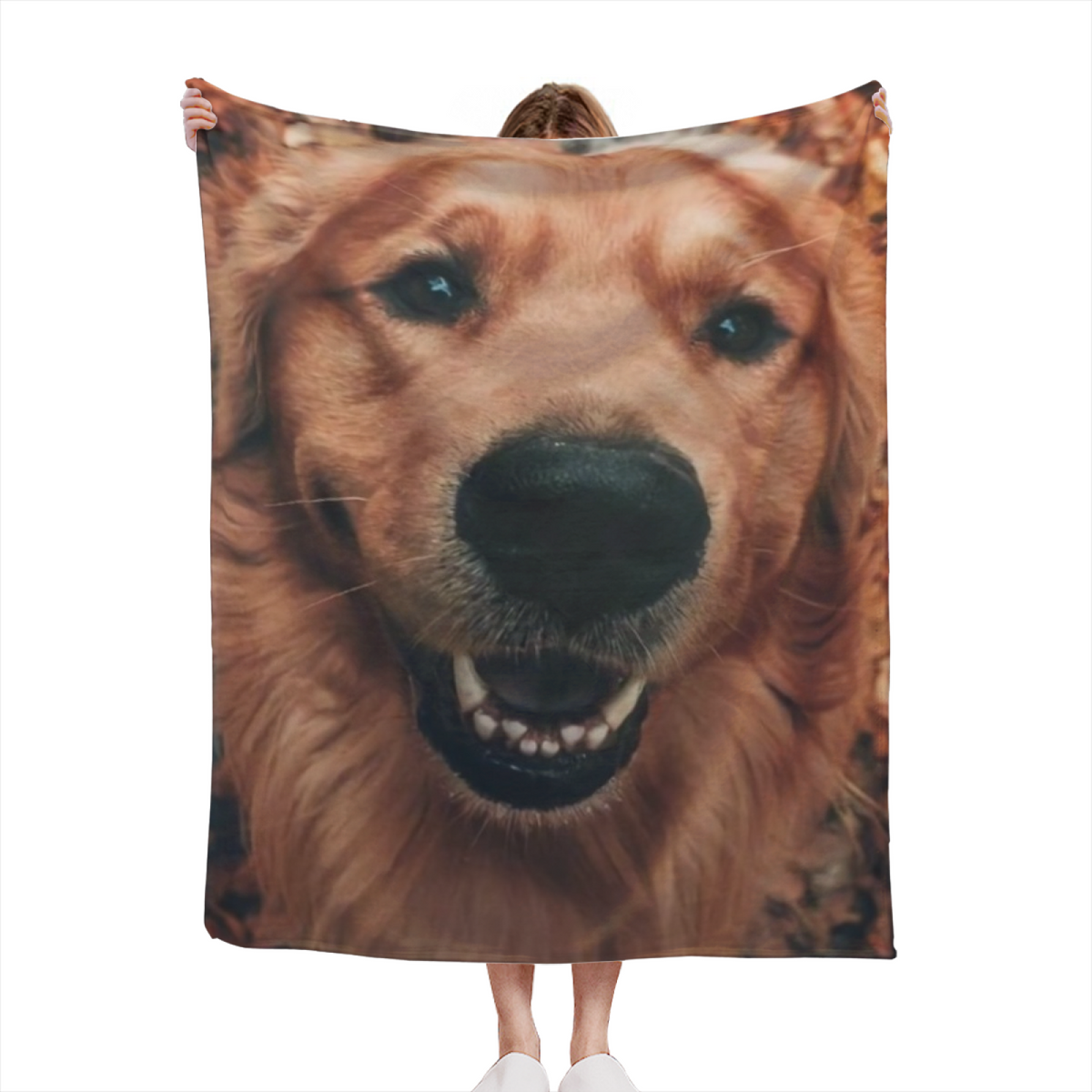 Meadow Serenade Expressive Pattern All-Season Flannel Blanket