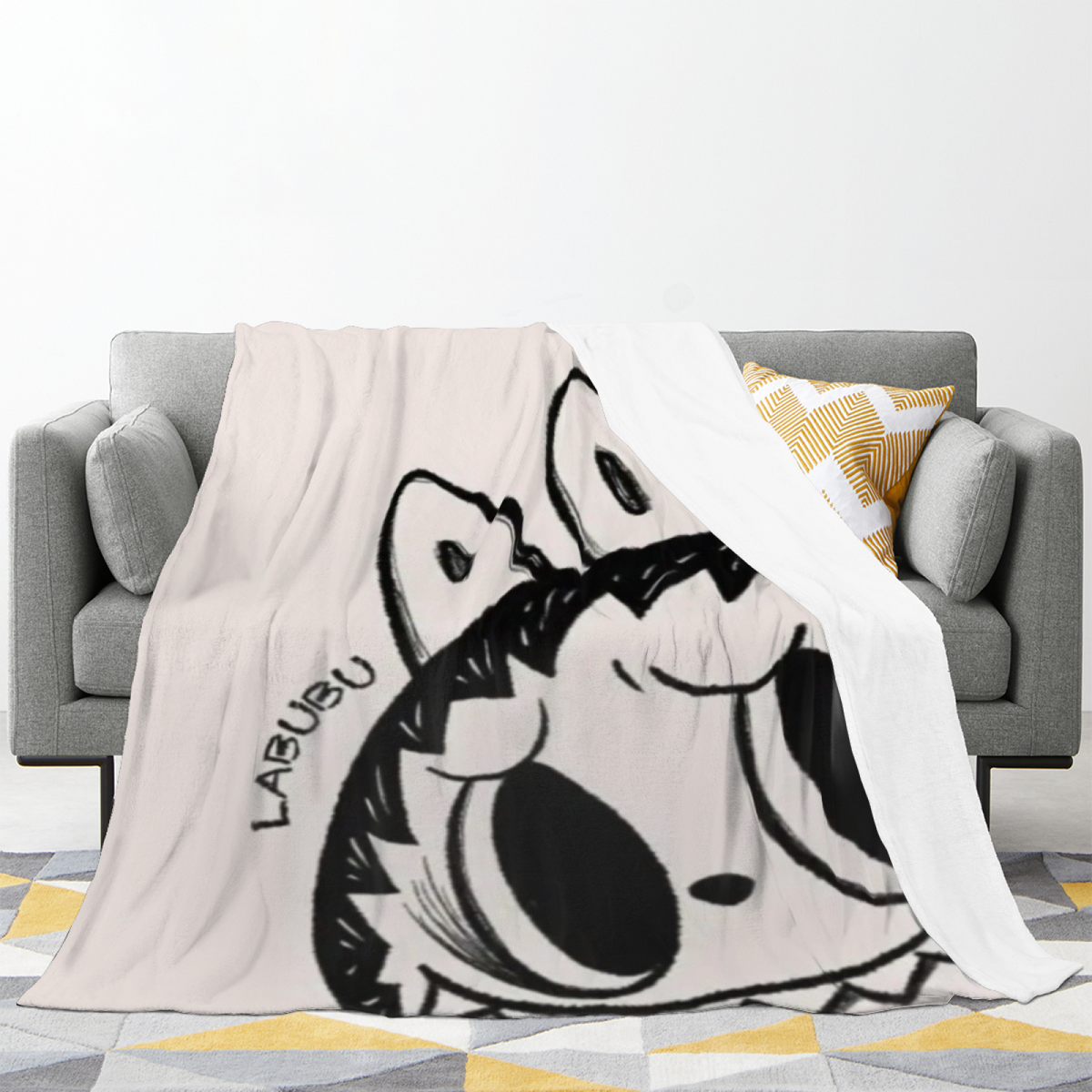 Soft Minimalist All-Season Flannel Blanket ¨C Starlit Wonder Collection