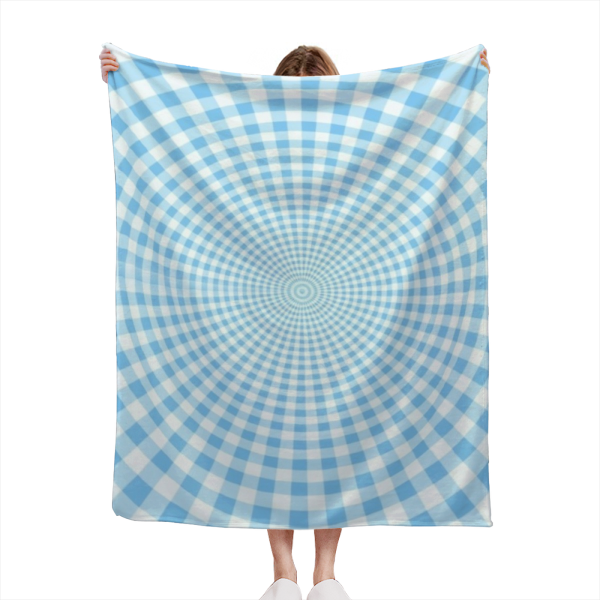 Artistic Pastel Multicolor Lagoon Petal Decorative Flannel Blanket