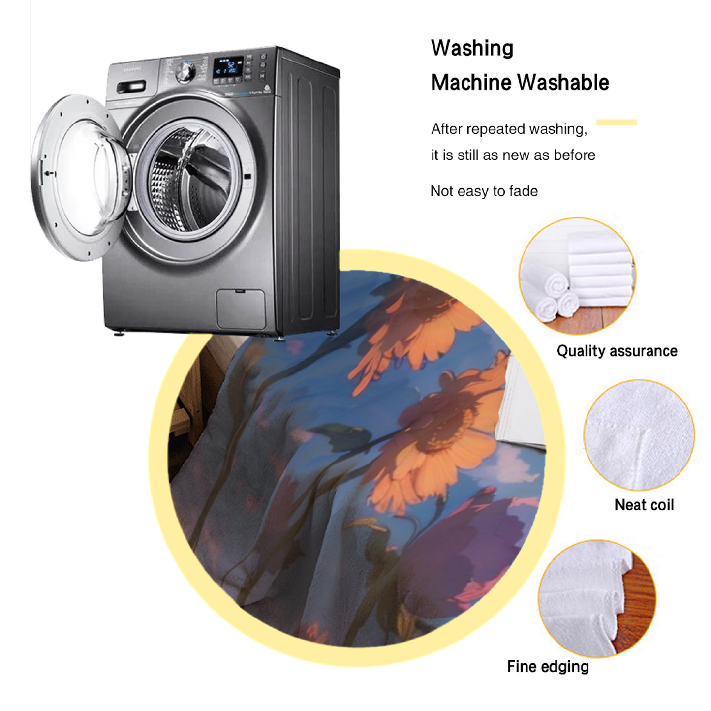Modern Colorful Pattern Throw Blanket ¨C Contemporary Artistic Printed Blanket