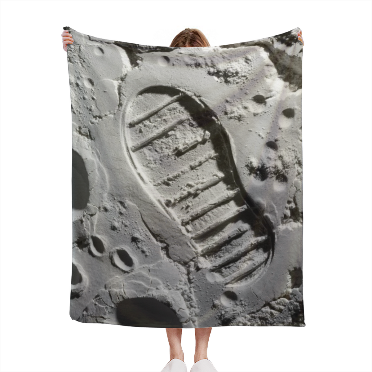 Soft Neutral Copper Rhapsody Lightweight Flannel Throw ¨C Contemporary Pattern