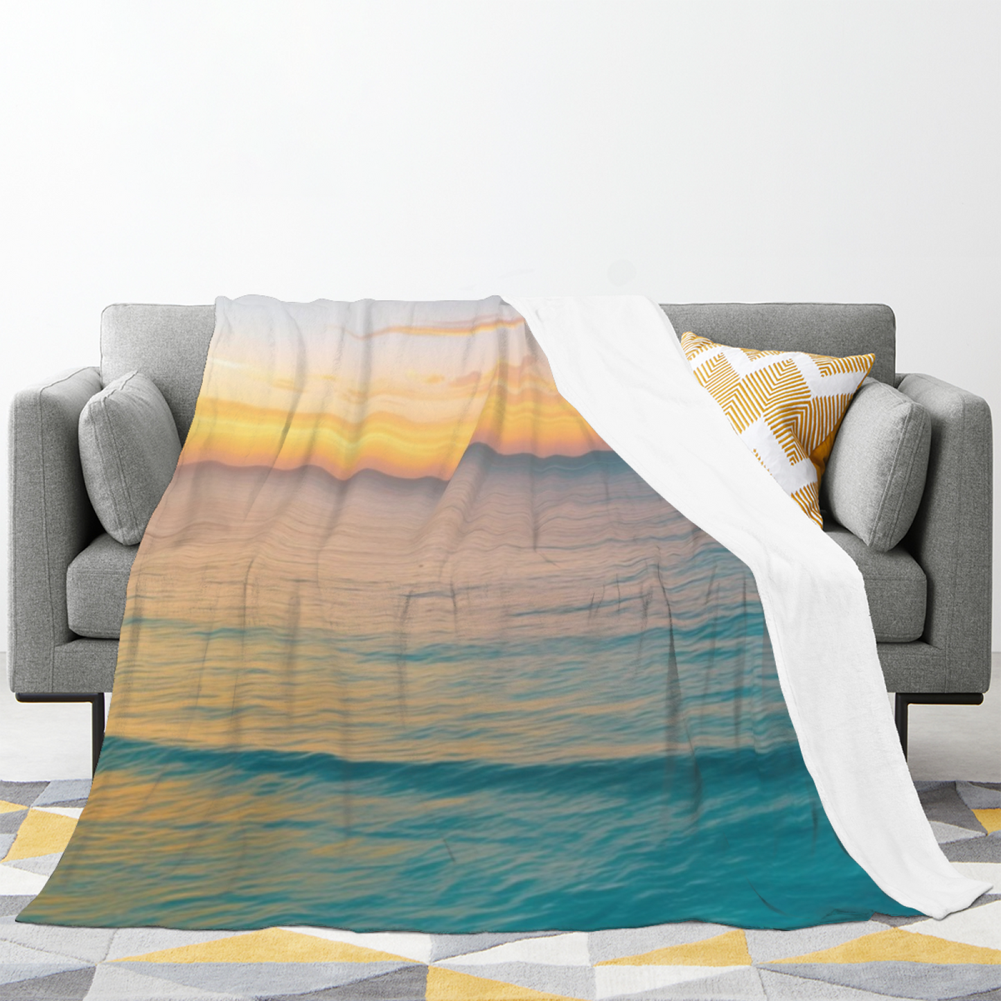 Colorful Modern Pattern Throw Blanket ¨C Stylish Decorative Cozy Blanket