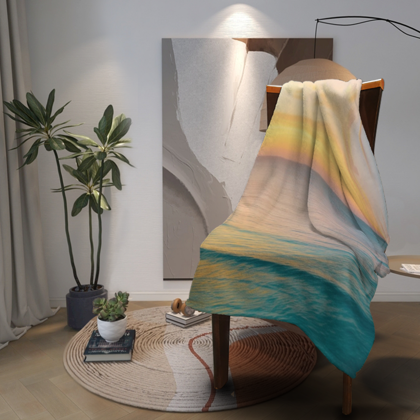 Colorful Modern Pattern Throw Blanket ¨C Stylish Decorative Cozy Blanket