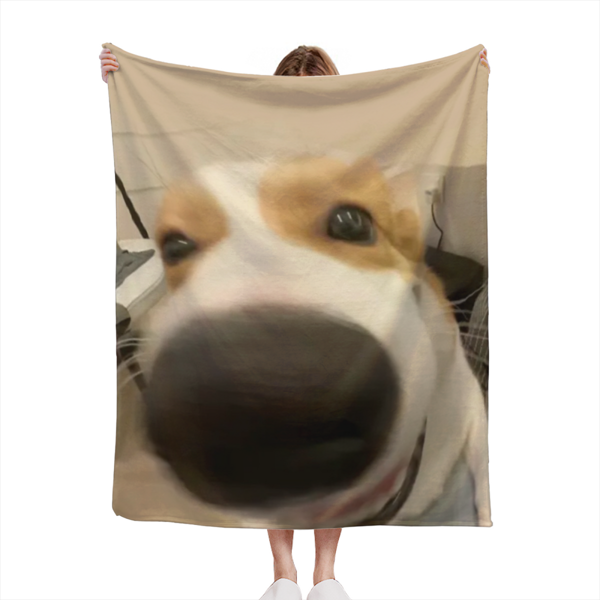 Pastel Multicolor Whimsical Decor All-Season Flannel Blanket ¨C Enchanted Lantern Edition