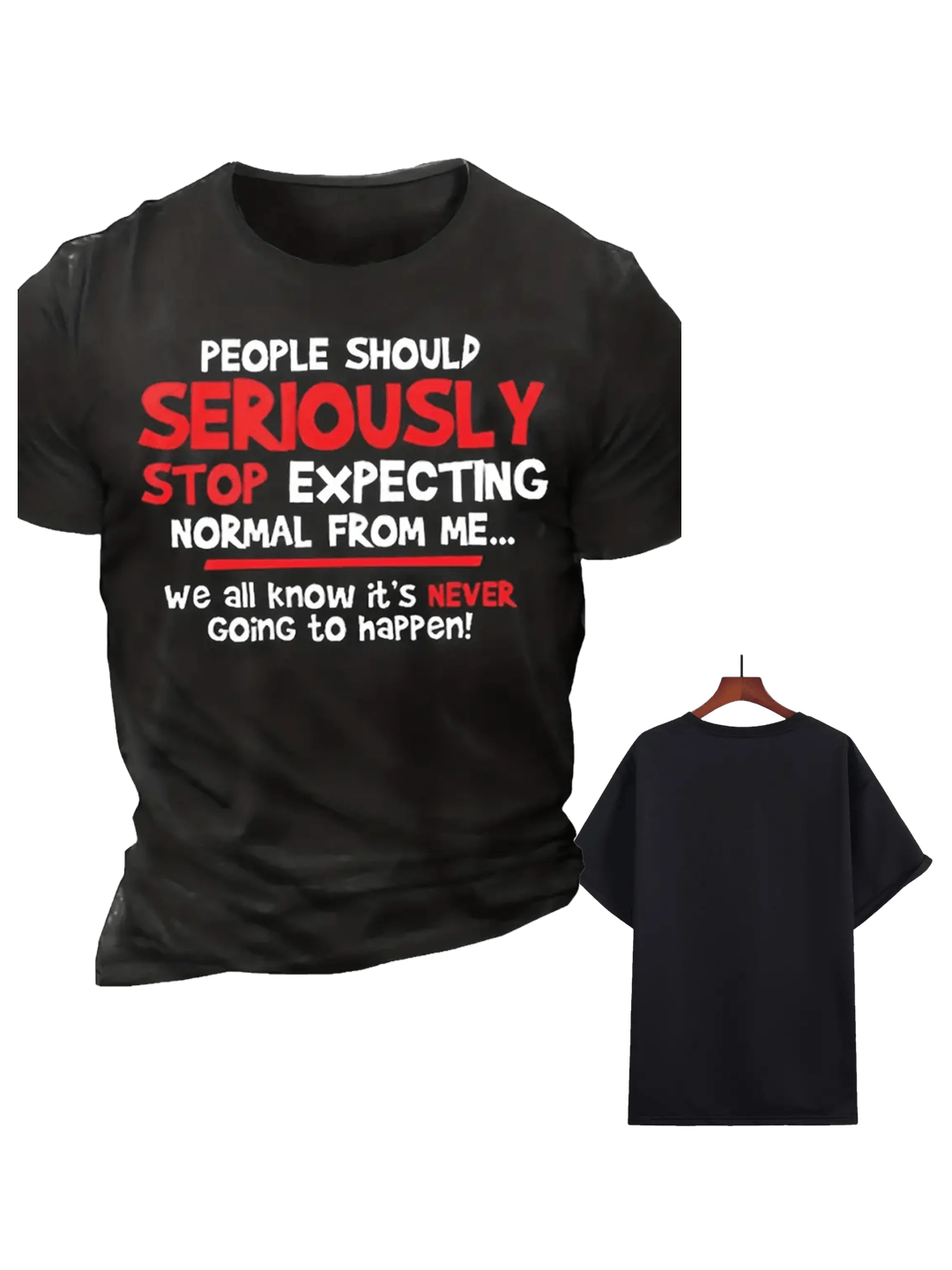 Cotton, Men's Creative Top, Casual Short Sleeve Crew Neck T-shirt, Men's Clothing For Summer Outdoor