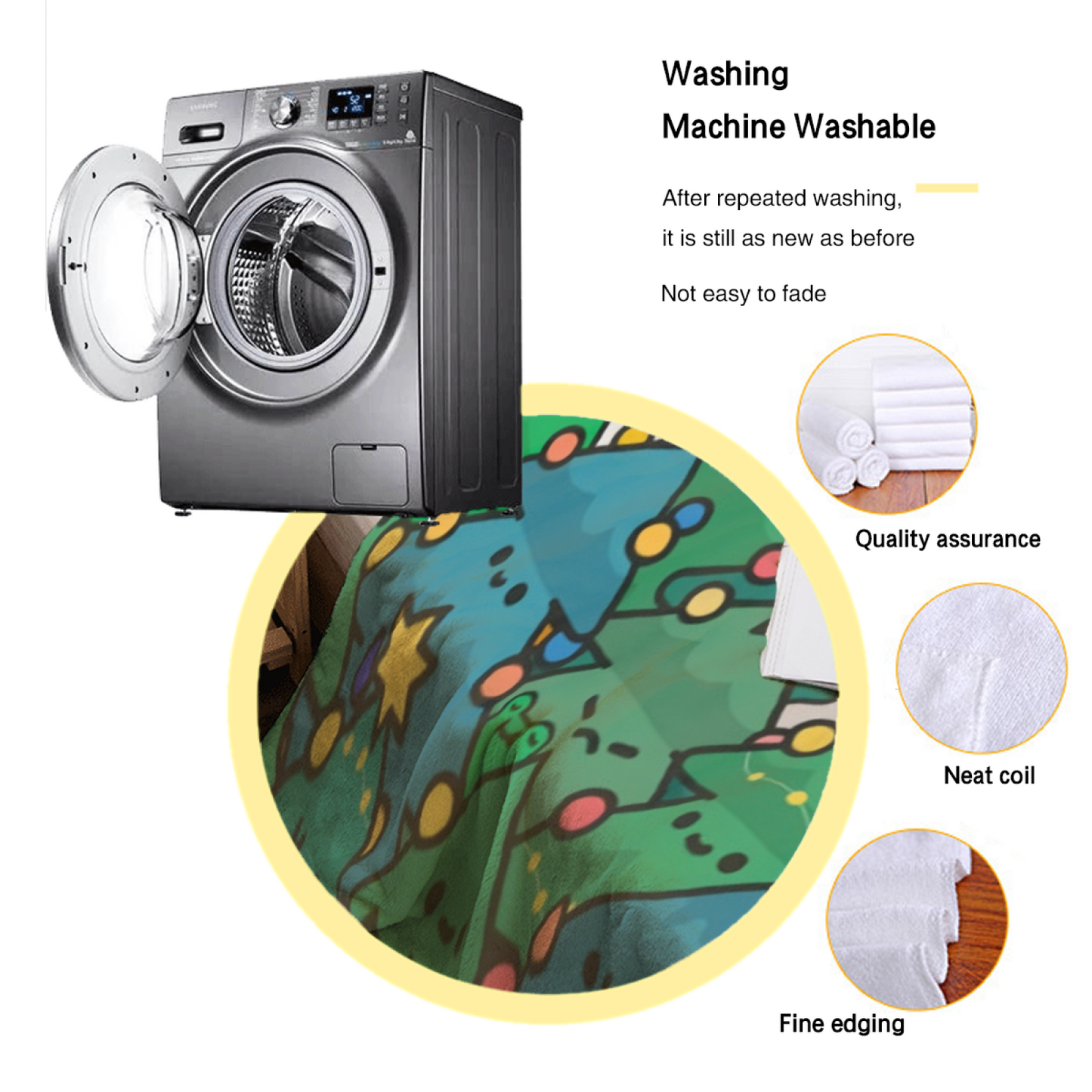 Colorful Artistic Pattern Throw Blanket ¨C Modern Cozy Home Decor Blanket