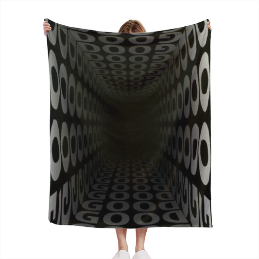 Abstract Artistic Throw Blanket ¨C Modern Colorful Printed Cozy Home Blanket