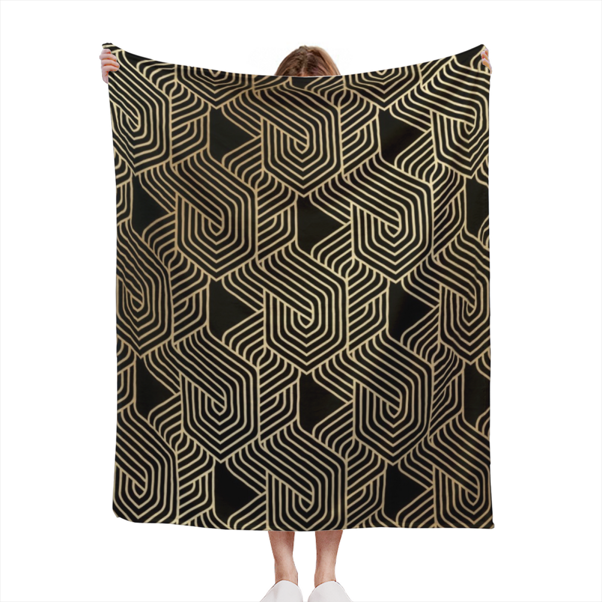 Orchard Hearth Soft Flannel Blanket in Soft Neutral