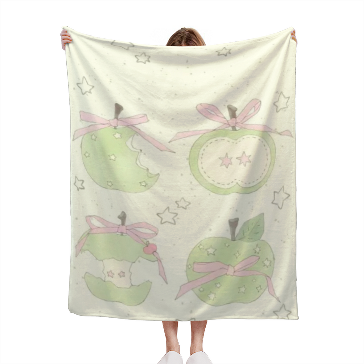 Radiant Carnival Home Accent Soft Flannel Blanket ¨C Warm Coral