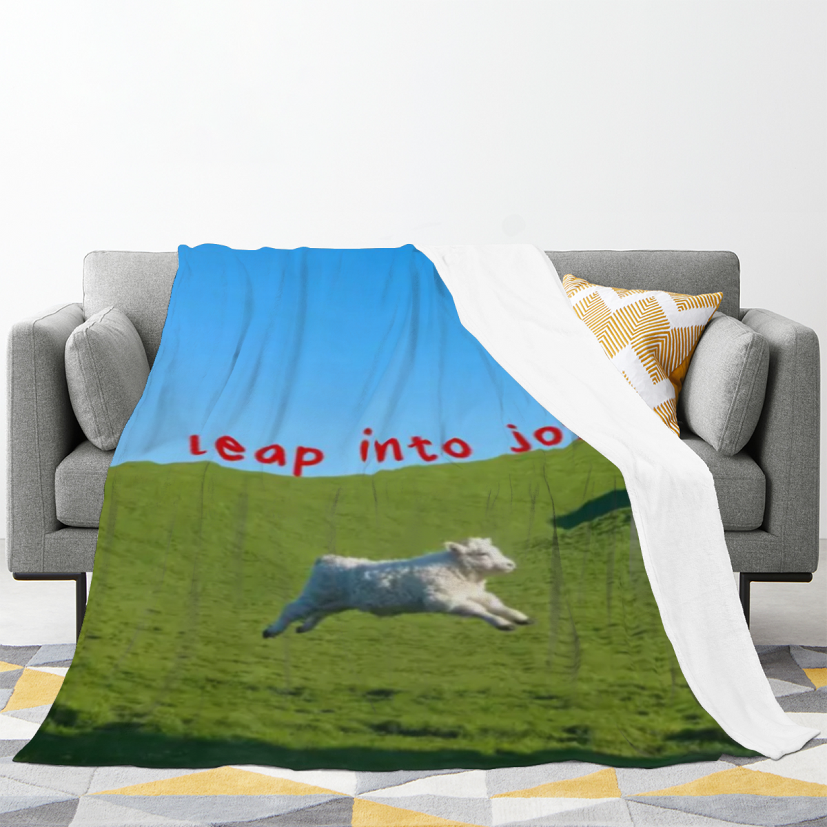 Flannel Throw Blanket with Cinnamon Sonnet Cozy Cottage Artwork