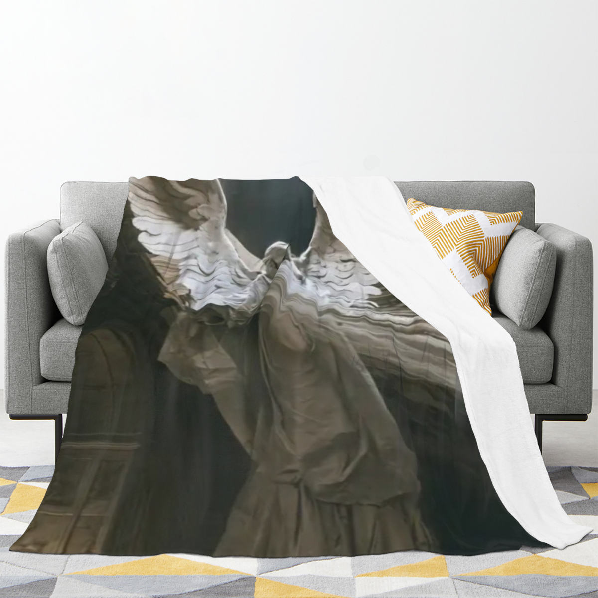 Soft Minimalist All-Season Flannel Blanket ¨C Prairie Rhapsody Collection