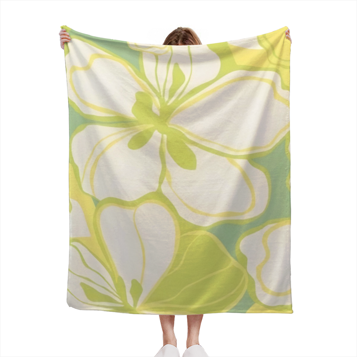 Dawn Muse Pastel Multicolor Art Soft Flannel Blanket