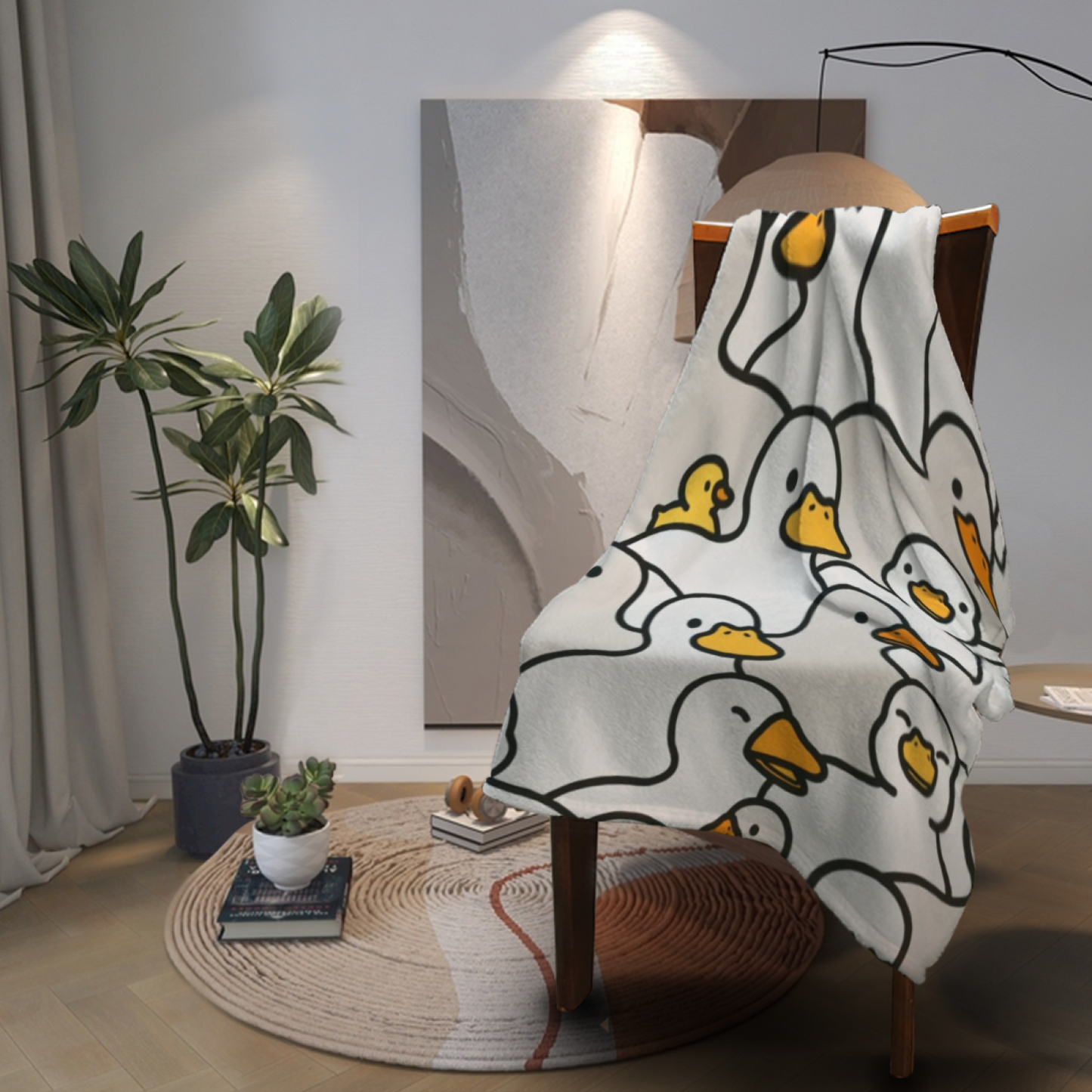 Decorative Contemporary Throw Blanket ¨C Artistic Graphic Printed Home Blanket
