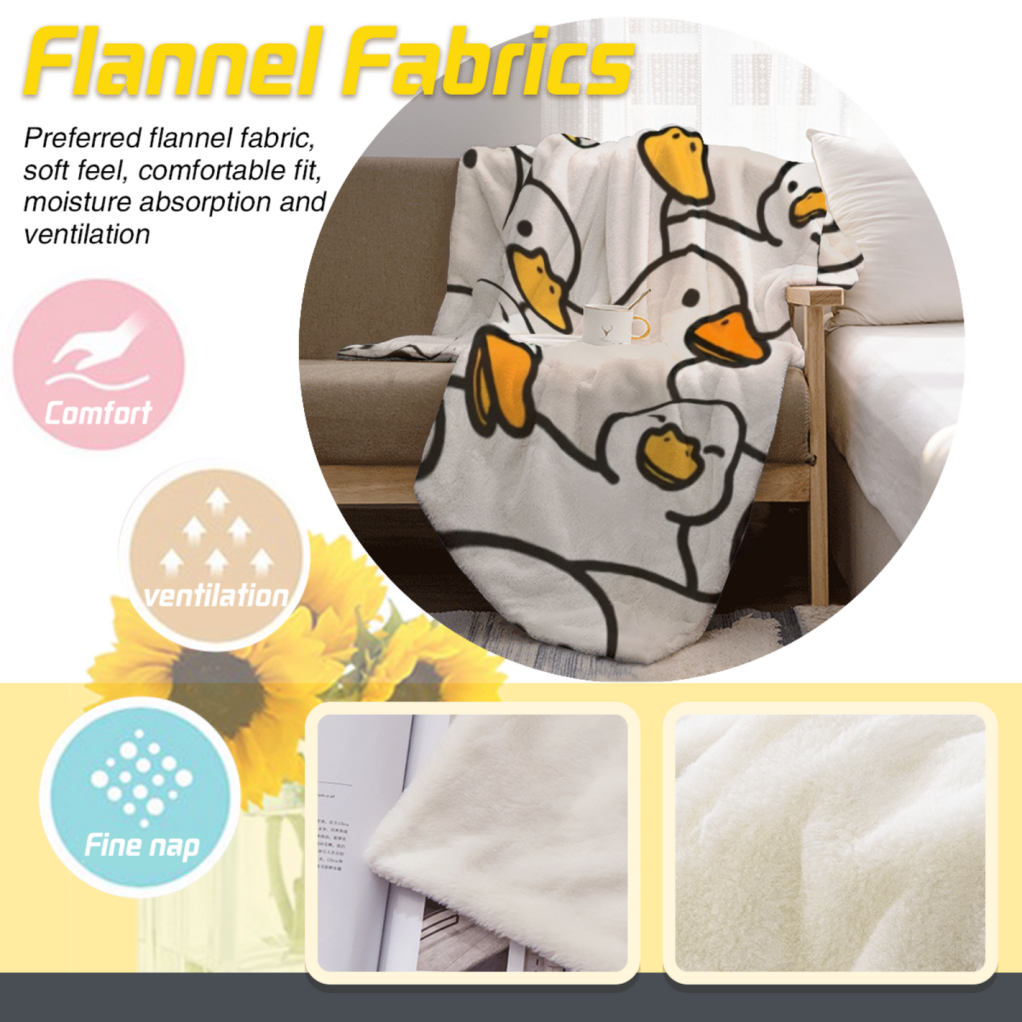 Decorative Contemporary Throw Blanket ¨C Artistic Graphic Printed Home Blanket