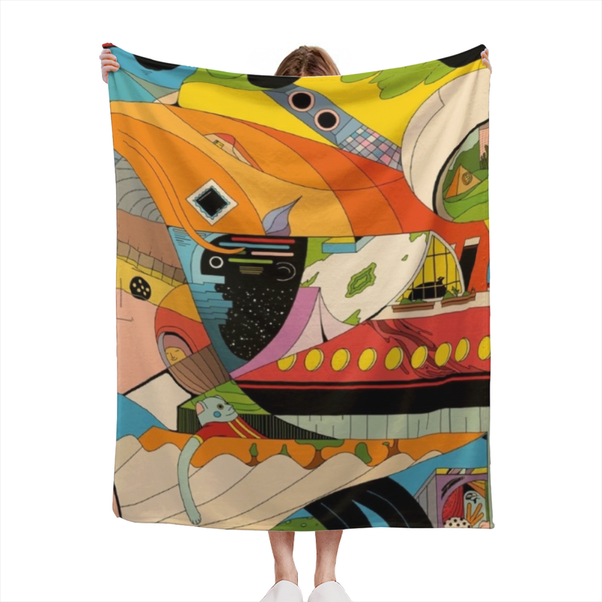 Soft Minimalist Plush Flannel Throw ¨C Copper Wonder Collection