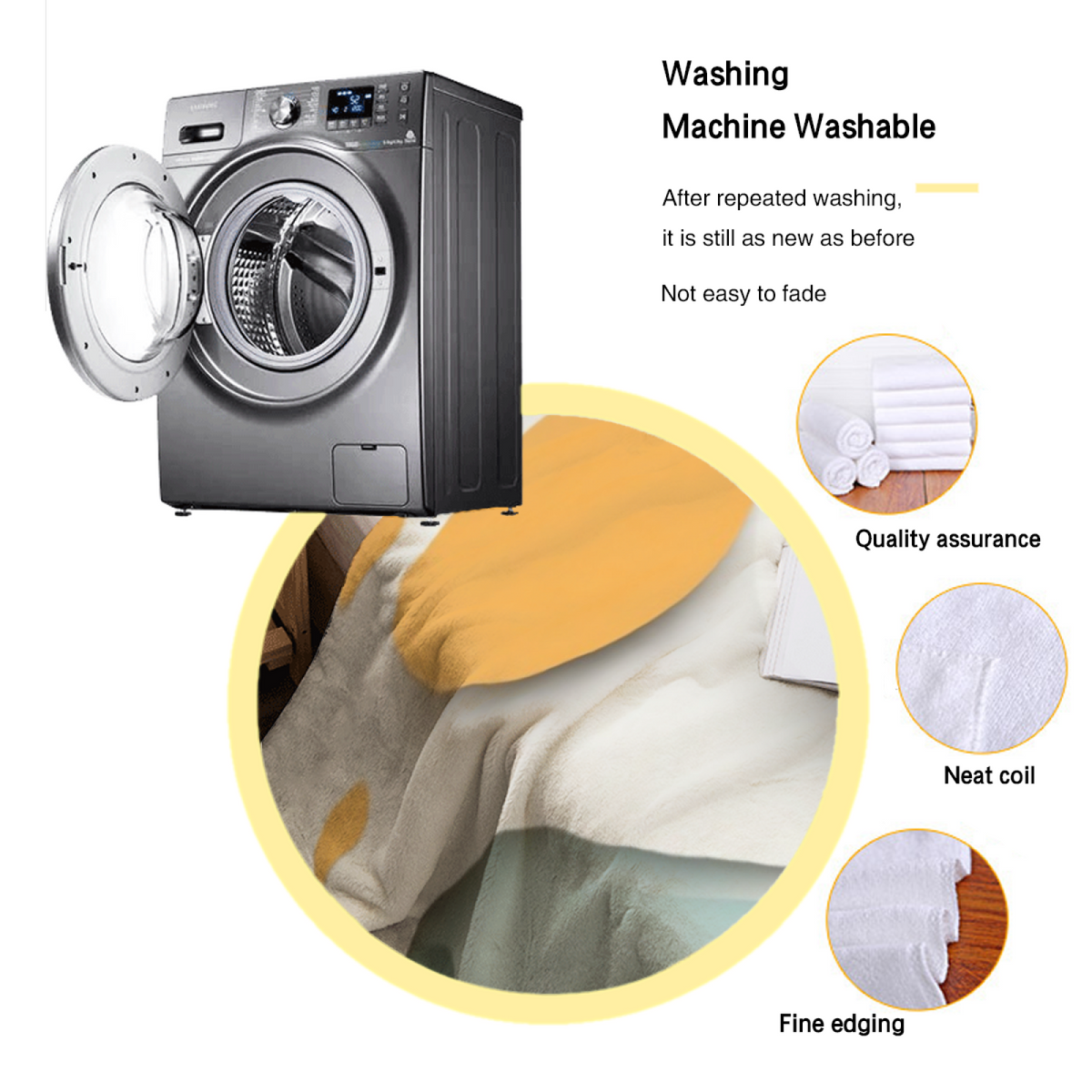 Silver Petal Soft Neutral Retro Decorative Flannel Blanket