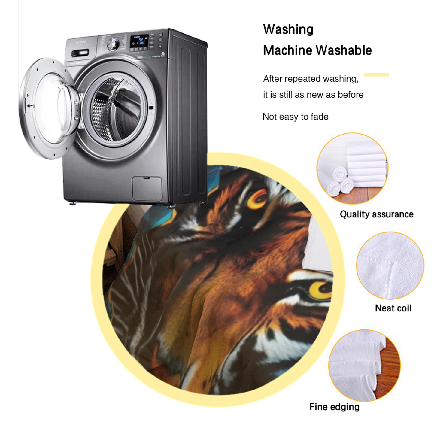 Graphic Pattern Throw Blanket ¨C Stylish Artistic Contemporary Cozy Blanket