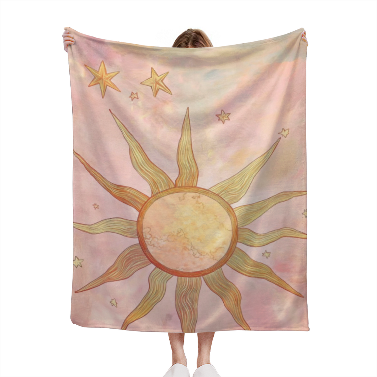Modern Colorful Pattern Throw Blanket ¨C Artistic Decorative Cozy Home Blanket