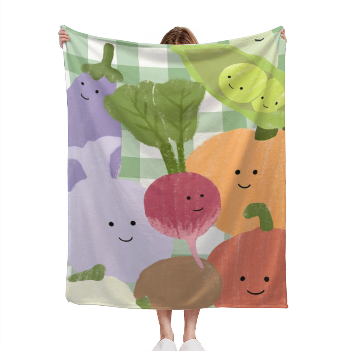 Starlit Petal Home Accent Lightweight Flannel Throw ¨C Pastel Multicolor