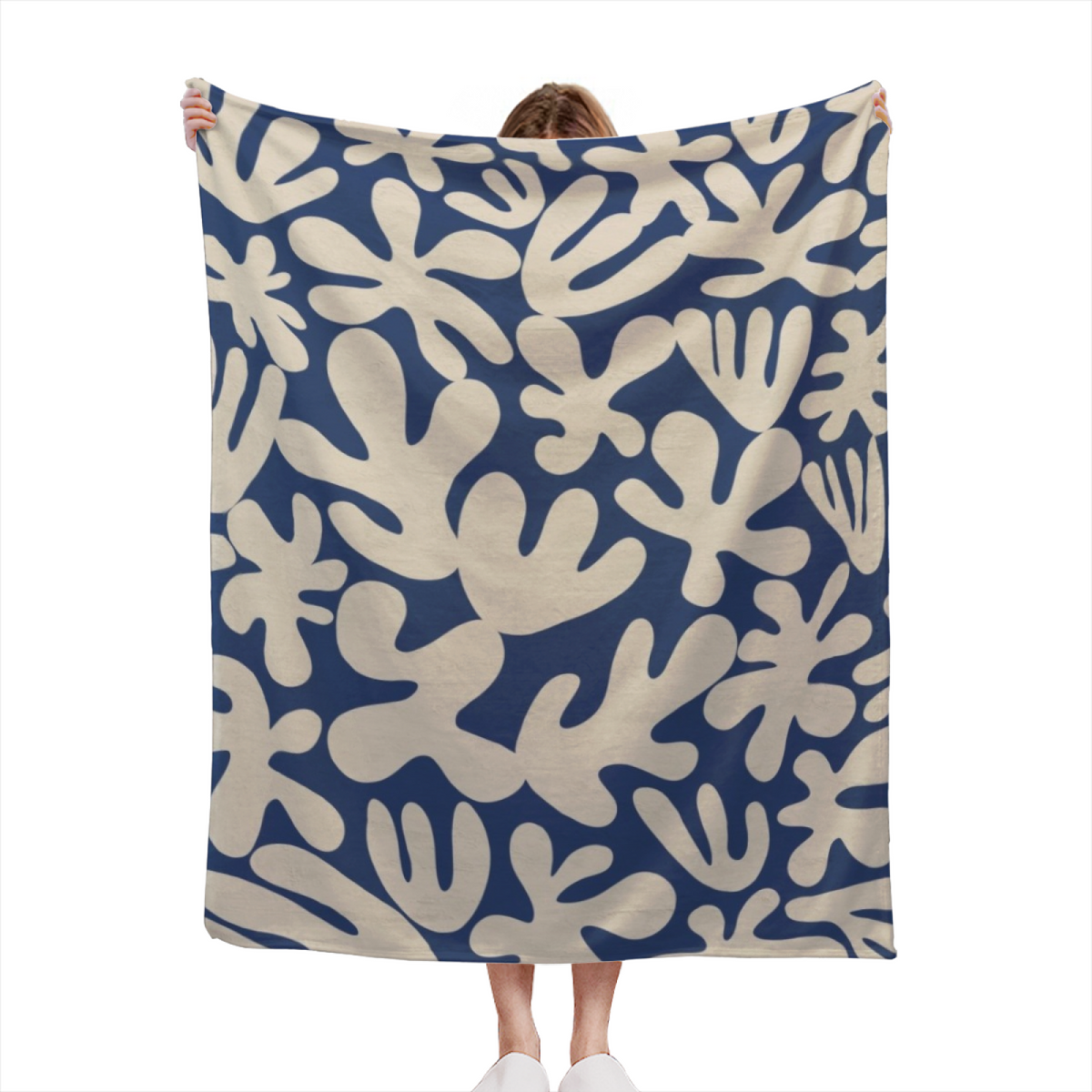 Cinnamon Jubilee Soft Flannel Blanket in Dusty Lilac