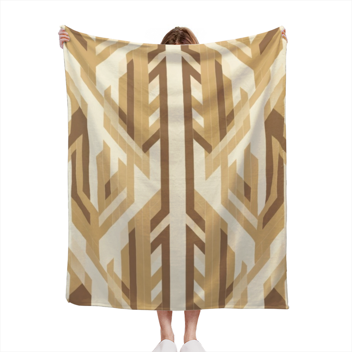 Serene Jubilee Lightweight Flannel Throw in Dusty Lilac