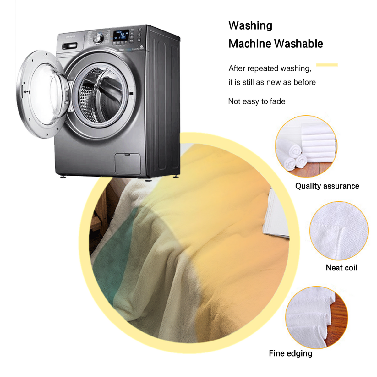 Artistic Soft Neutral Lagoon Echo Cozy Flannel Bed Blanket