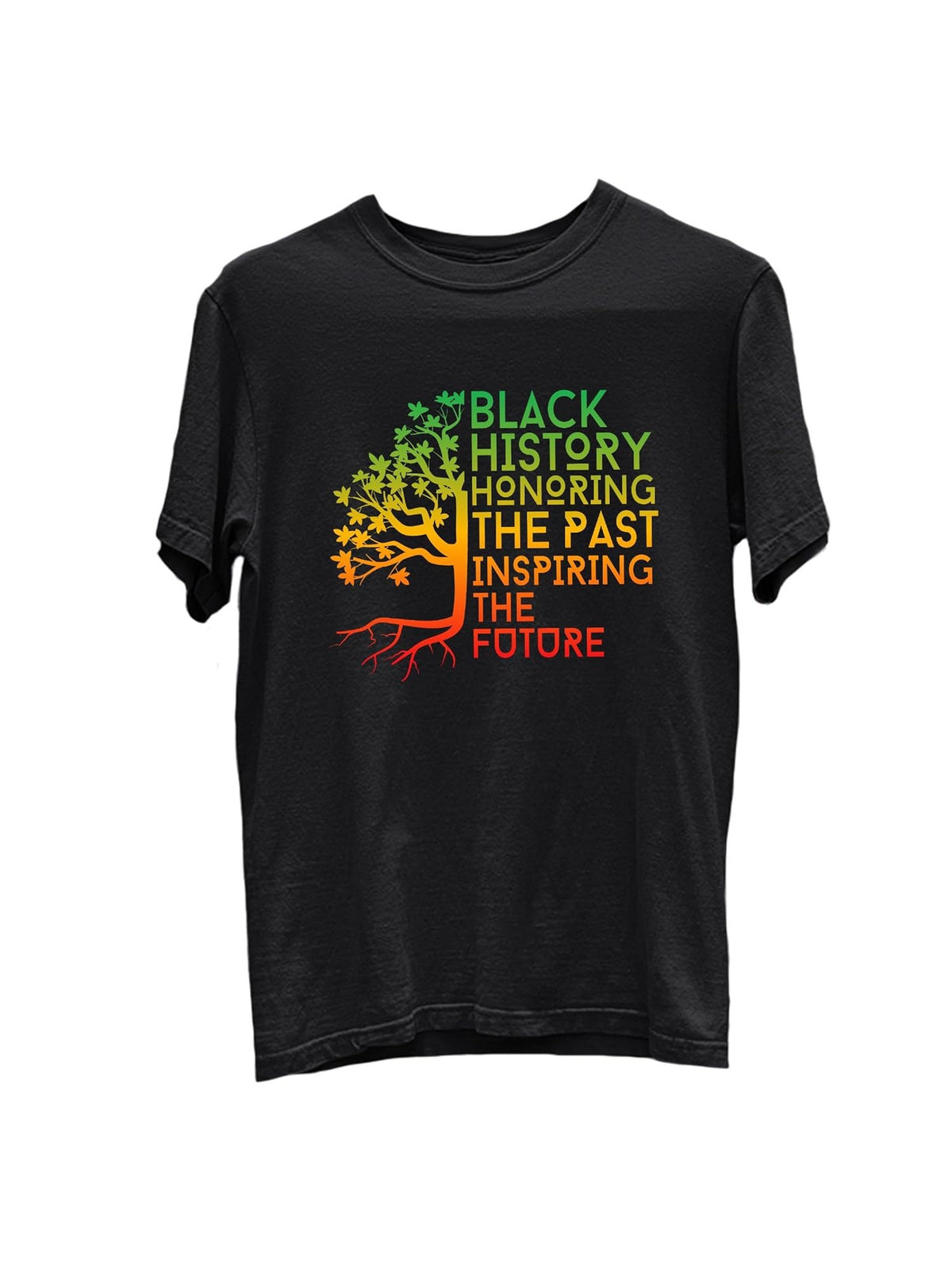 Black History Month Retro Trendy Printed T-shirt, Men'S Casual and Comfortable T-shirt Summer, Men'S Short-sleeved Top for Everyday Activities Birthday Gift To Men