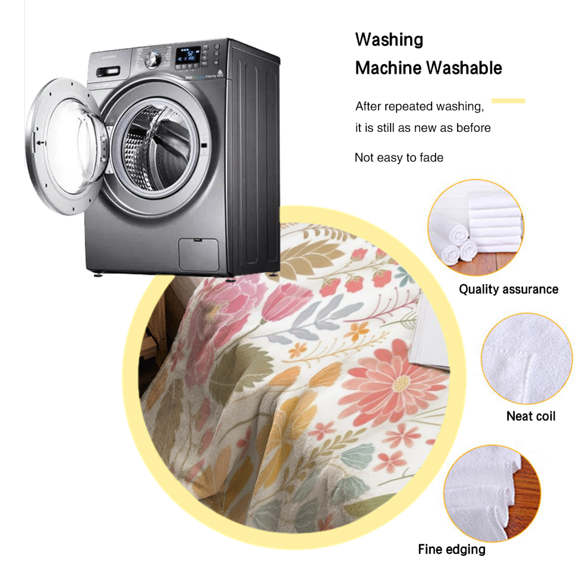 Pastel Multicolor Whimsical Decor Plush Flannel Throw ¨C Enchanted Solstice Edition