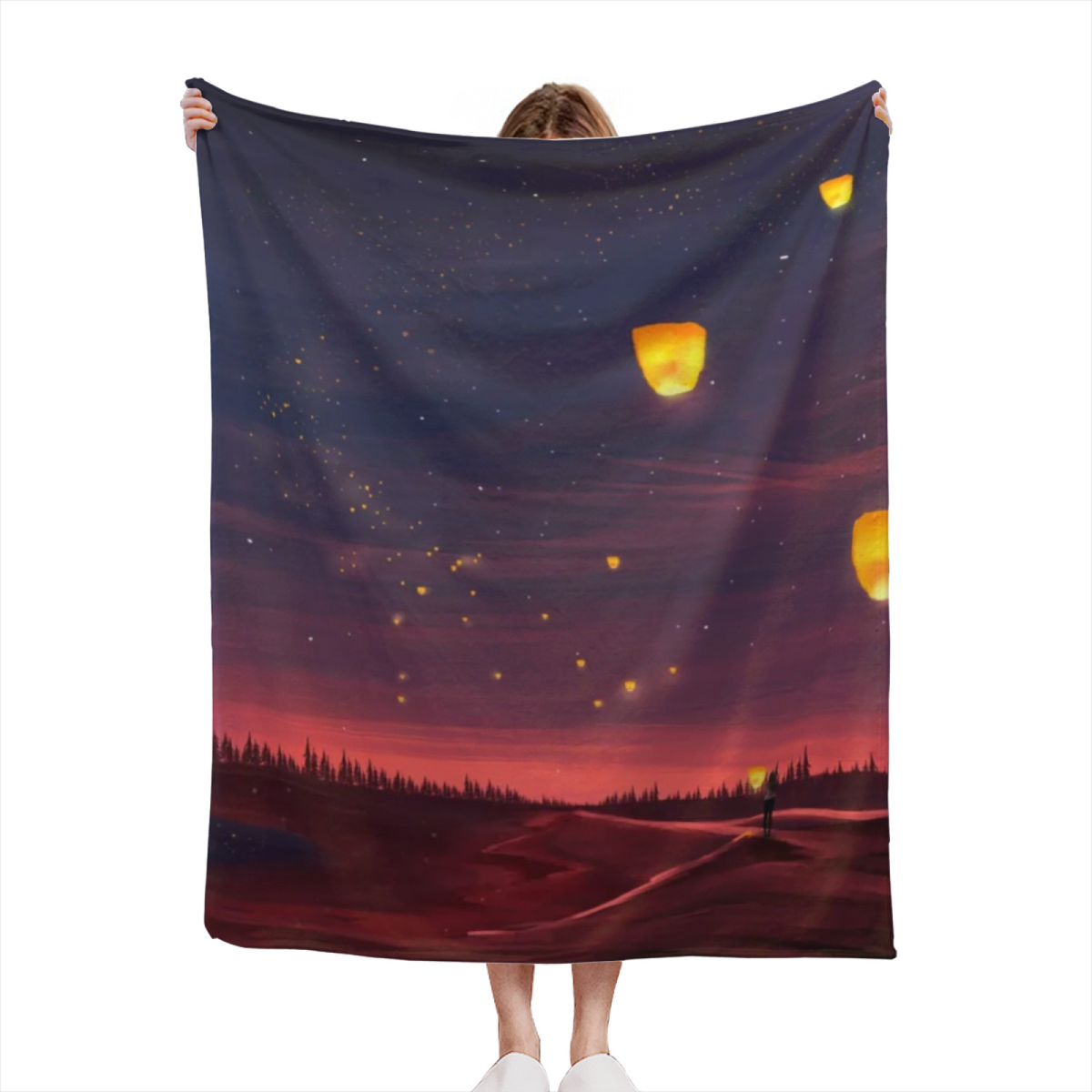 Soft Minimalist All-Season Flannel Blanket ¨C Harvest Jubilee Collection