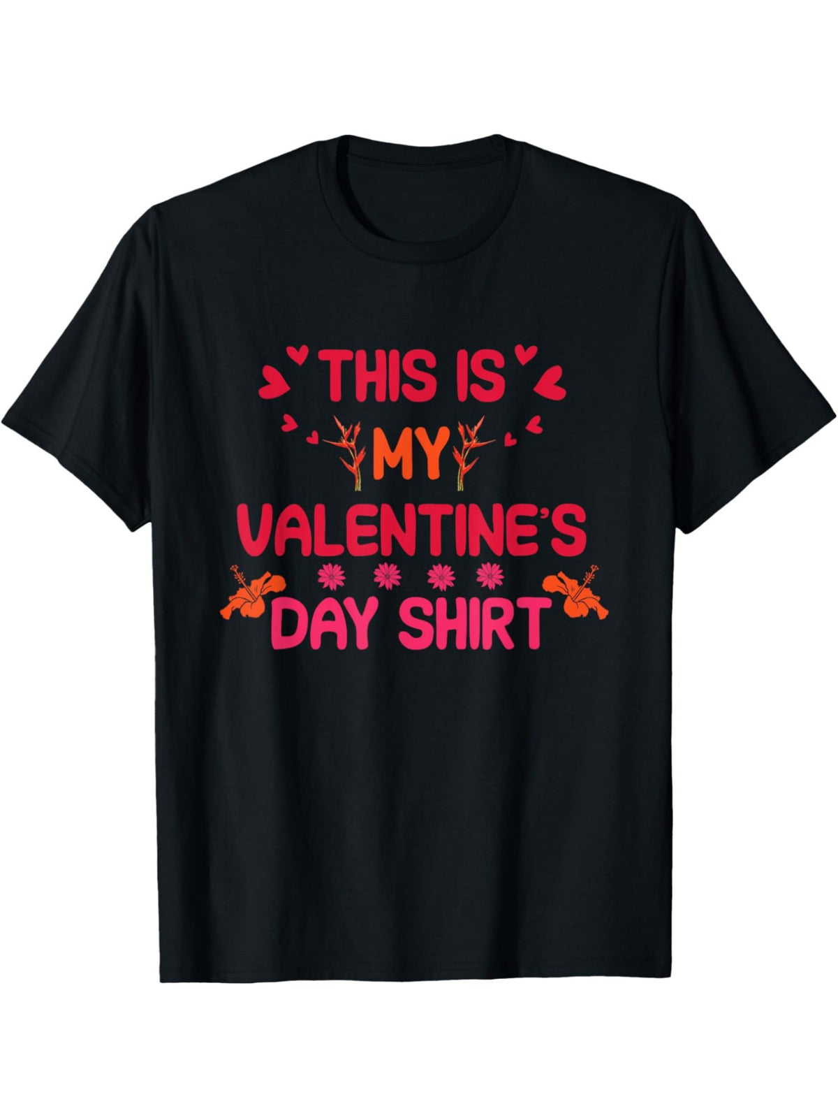 This Is My Valentine Shirt Funny Valentines Day Cute Cat Retro Trendy Printed T-shirt, Men'S Casual and Comfortable T-shirt Summer, Men'S Short-sleeved Top for Everyday Activities Birthday Gift to Men