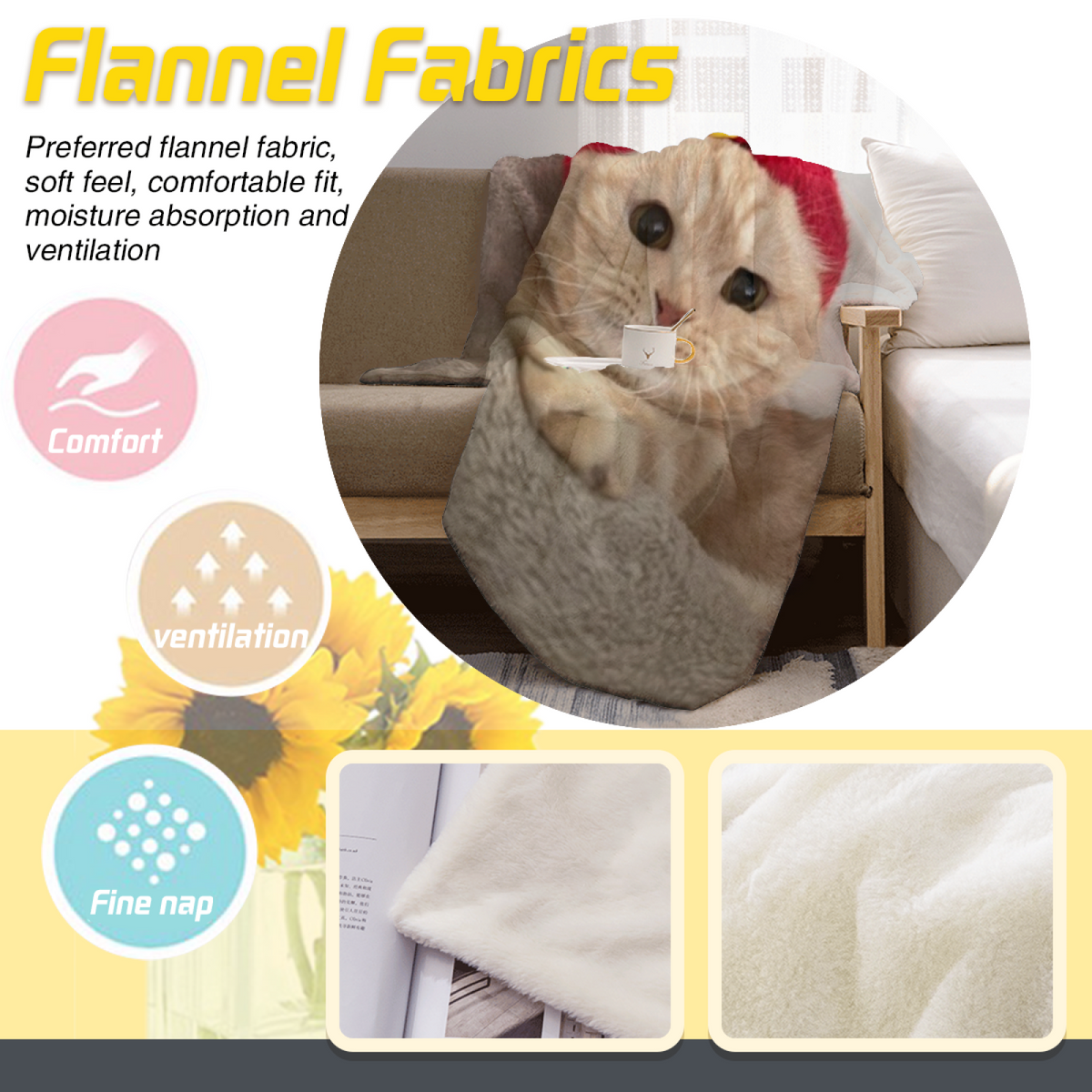 Starlit Ripple Soft Flannel Blanket in Rich Multicolor
