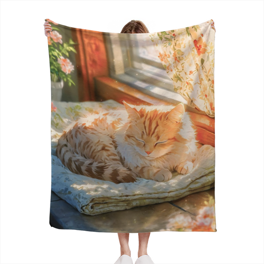 Twilight Wonder Expressive Print Flannel Sofa Throw in Rich Multicolor