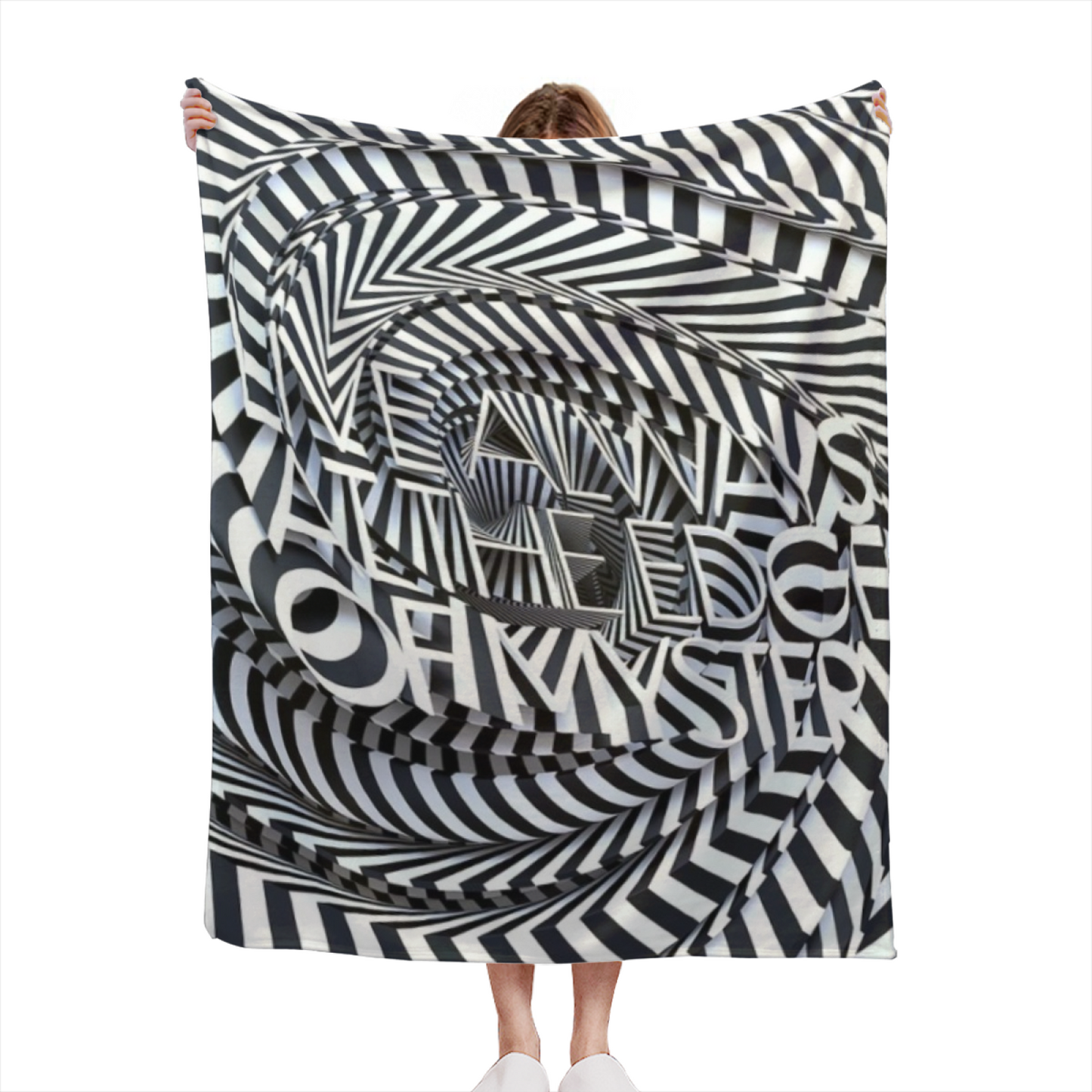 Colorful Graphic Pattern Throw Blanket ¨C Modern Decorative Cozy Blanket