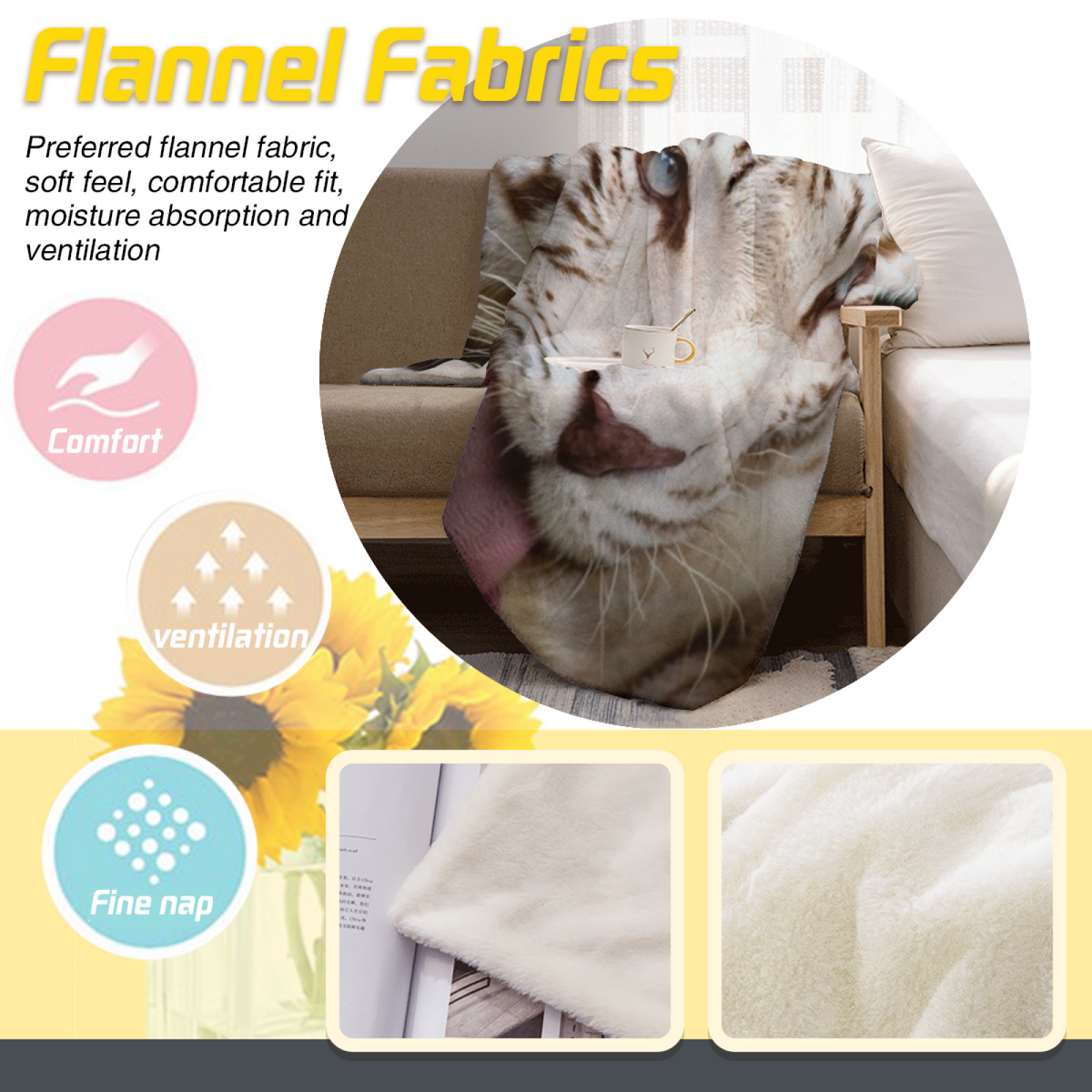 Tangerine Hearth Home Accent Lightweight Flannel Throw ¨C Warm Coral