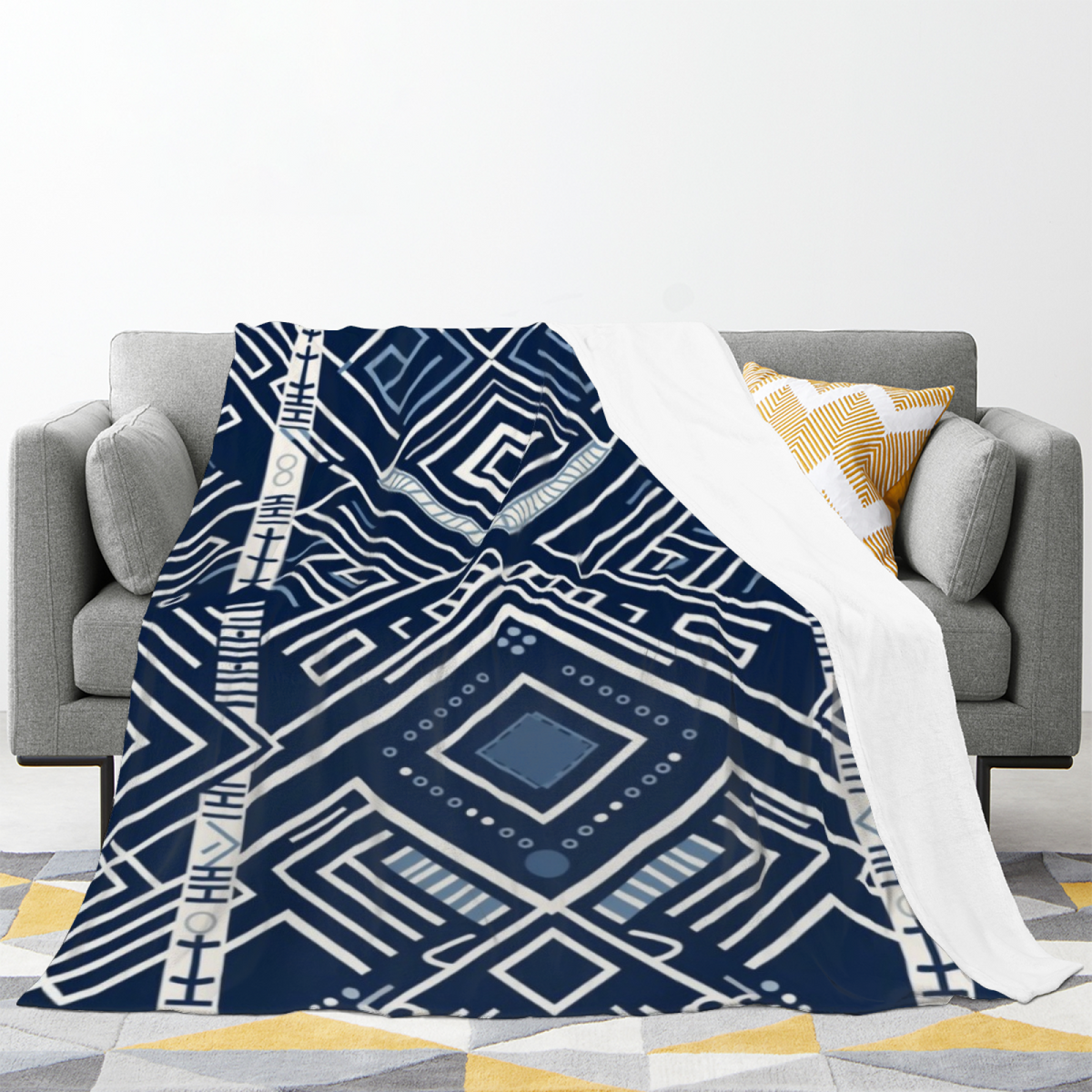 Prairie Tapestry Home Accent Lightweight Flannel Throw ¨C Warm Coral