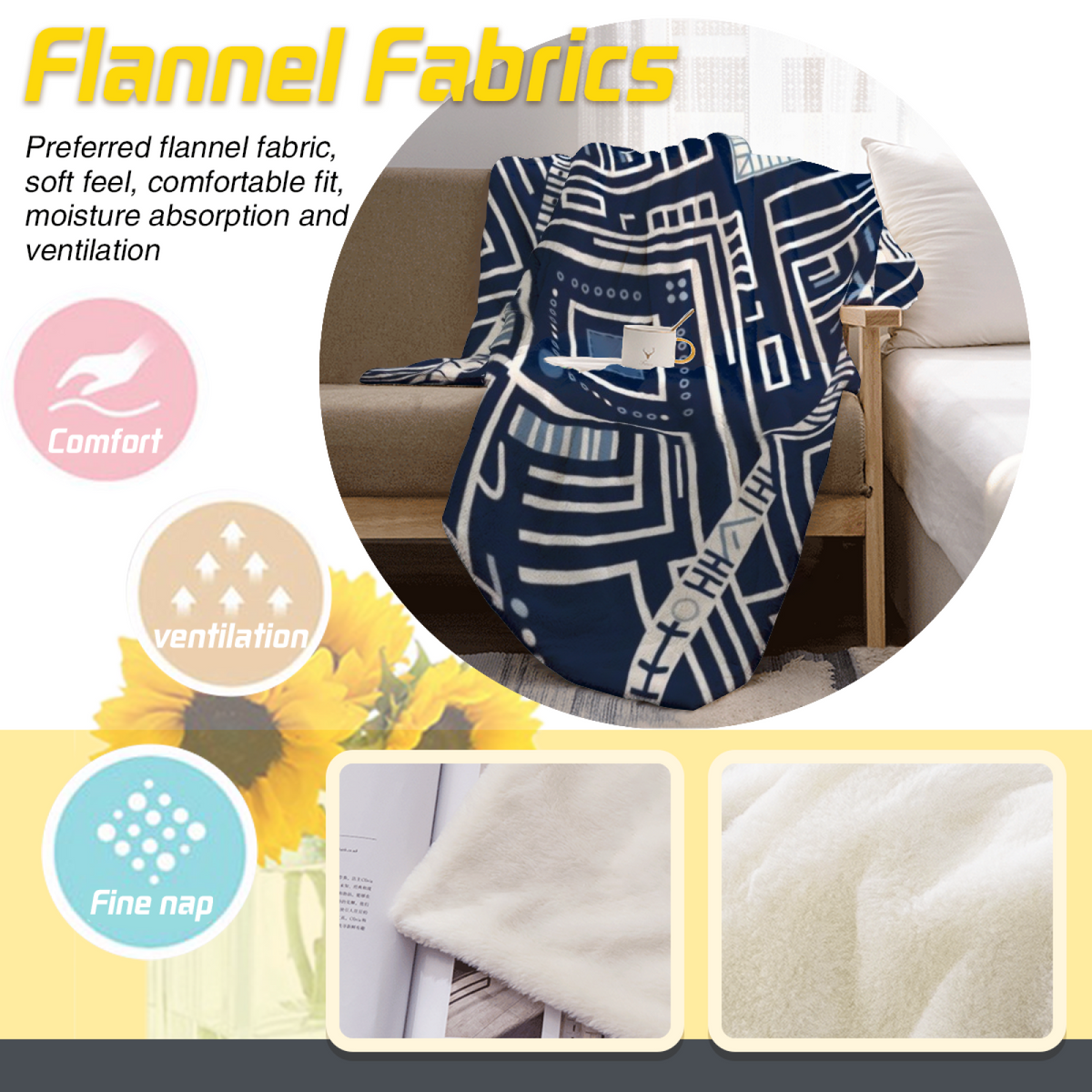 Prairie Tapestry Home Accent Lightweight Flannel Throw ¨C Warm Coral