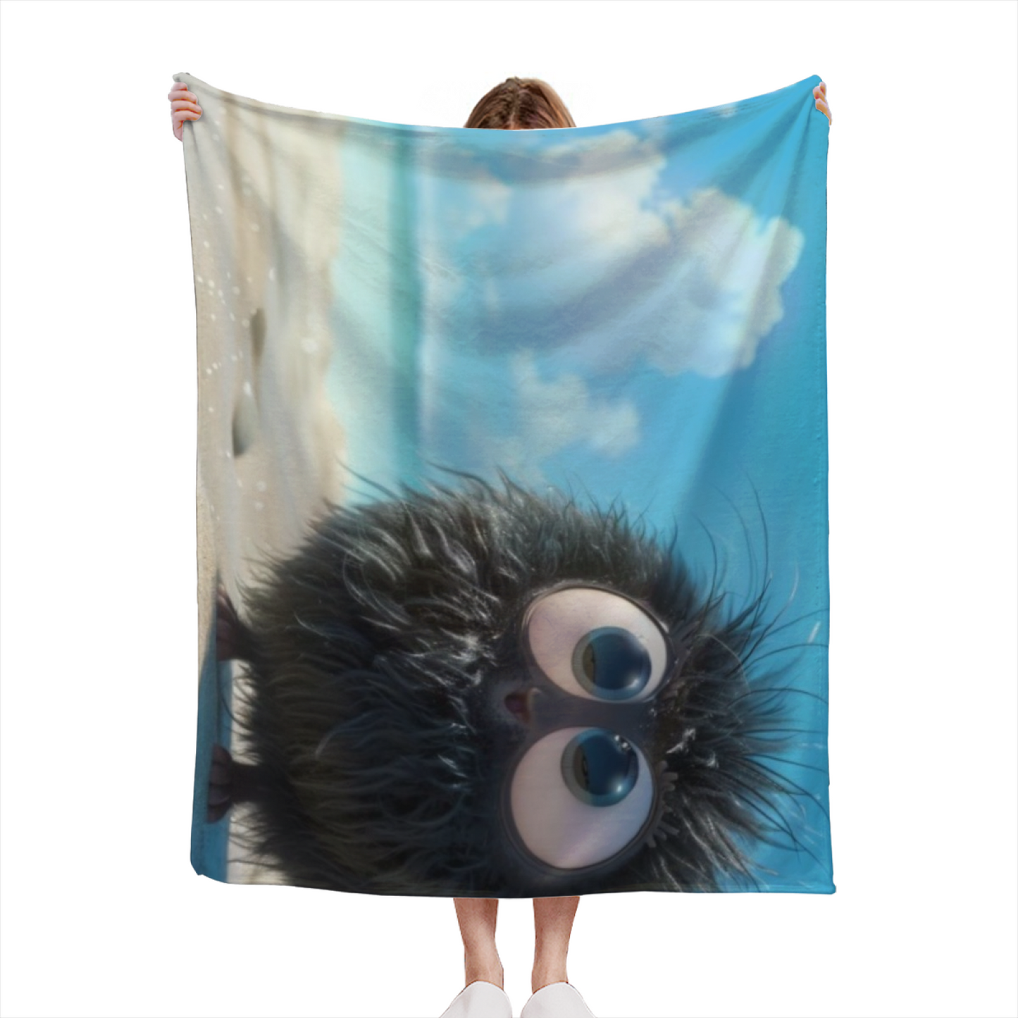Abstract Pattern Throw Blanket ¨C Modern Artistic Printed Cozy Blanket